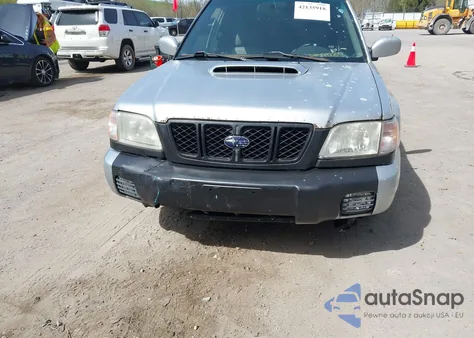 2002 Subaru Forester S from USA, damaged, VIN JF1SF65612H711207